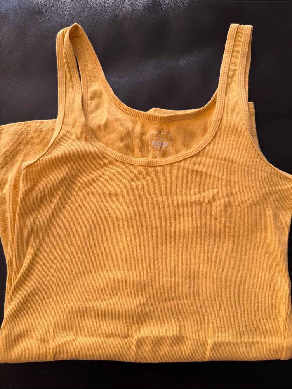 Mossimo Supply Co. Long Ribbed Scoop Tank